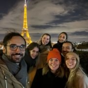 The German and French team in Paris